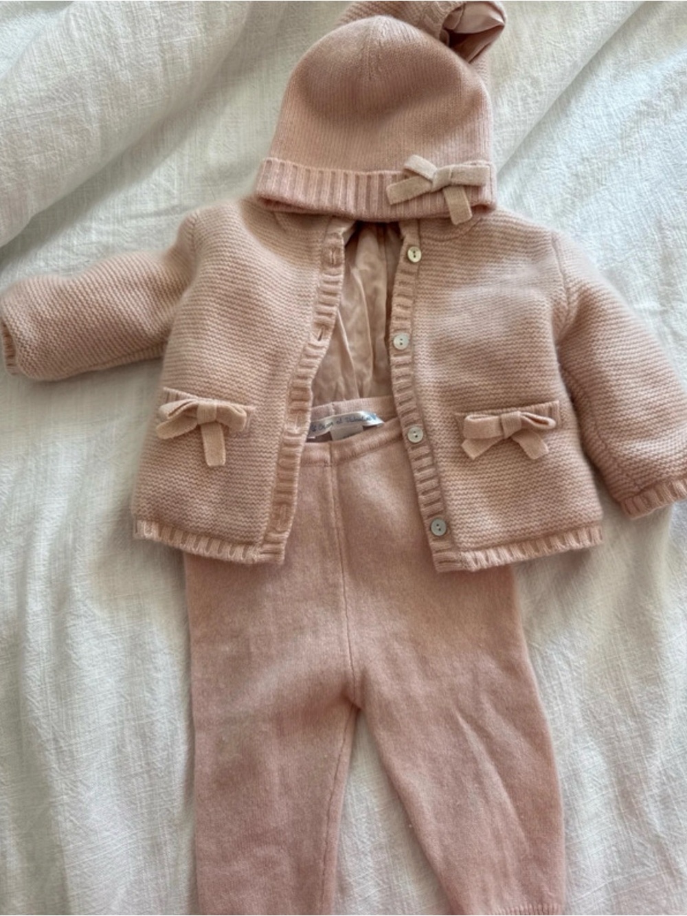 Oscar et Valentine cashmere set
